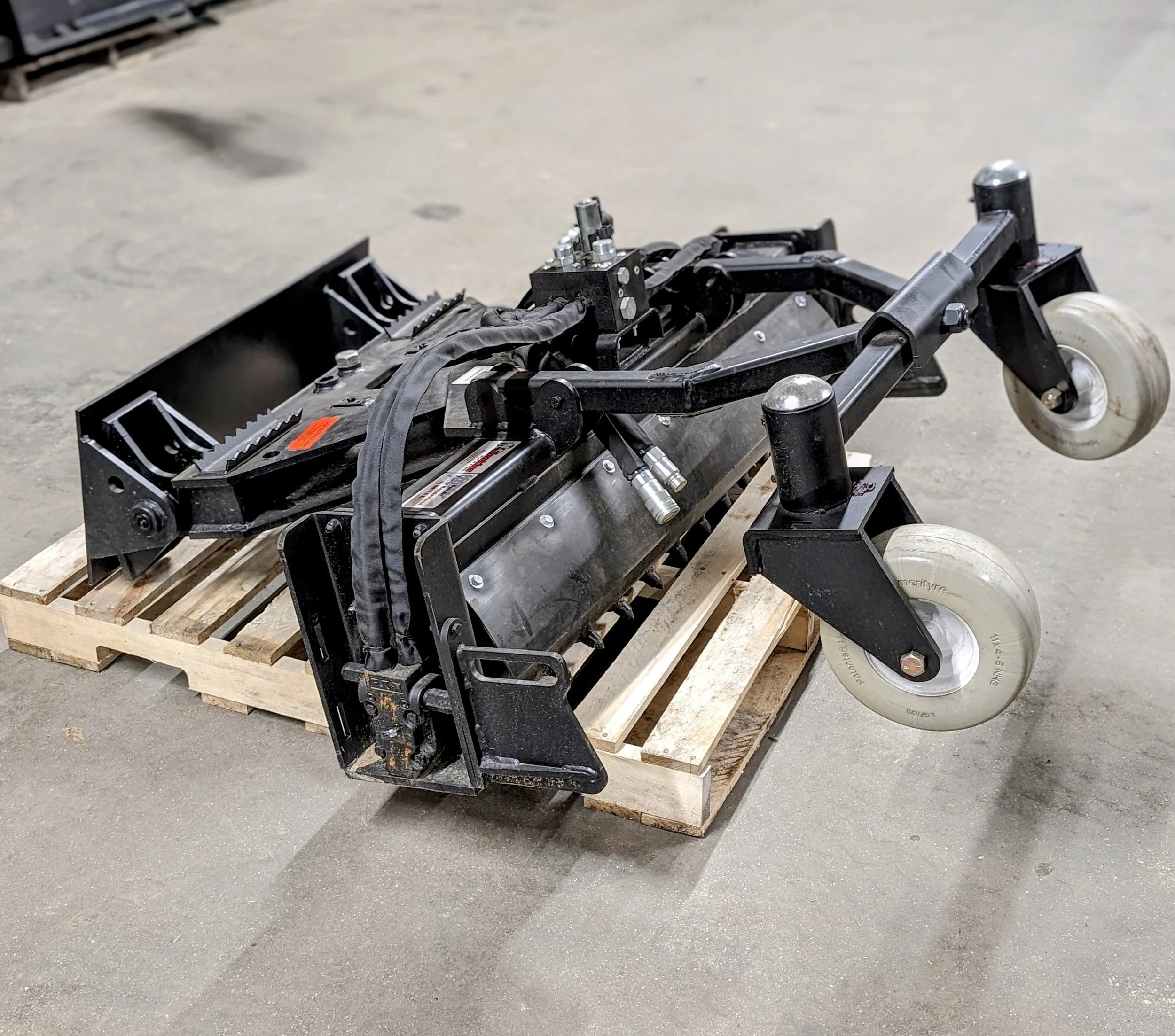 Jenkins Mini Soil Conditioner (4') — NH Skid Steer Attachments